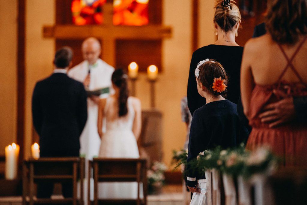 Blumenkinder Hochzeit Trauung Kirche